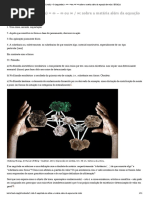 1 (vida) ÷ 0 (negritude) = ∞ − ∞ ou ∞ _ ∞_ sobre a matéria além da equação de valor 