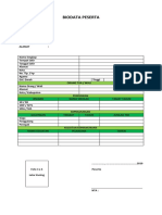 Biodata Peserta