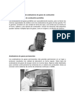 Tipos de Analizadores de Gases de Combustion