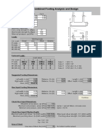 Combined Footing Design