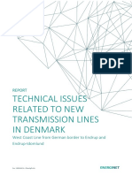 Technical Issues Related To New Transmission Lines in Denmark PDF