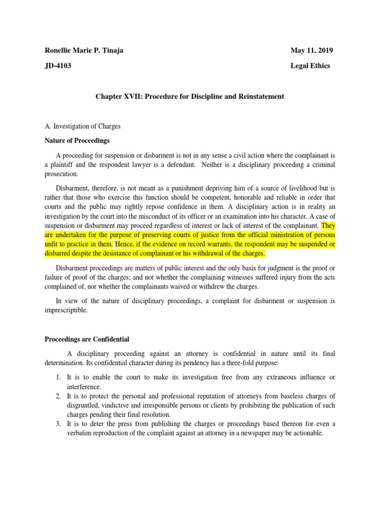 Legal Ethics Reviewer PDF Disbarment Supreme Court Of Singapore