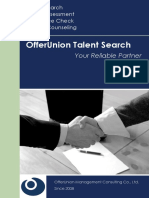 Offerunion Talent Search: Your Reliable Partner
