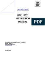 K3V112DT-165R-Manual Section 11 Service Info