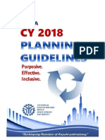TVET Planning Guidelines for 2018