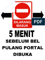 Sebelum Bel Pulang Portal Dibuka