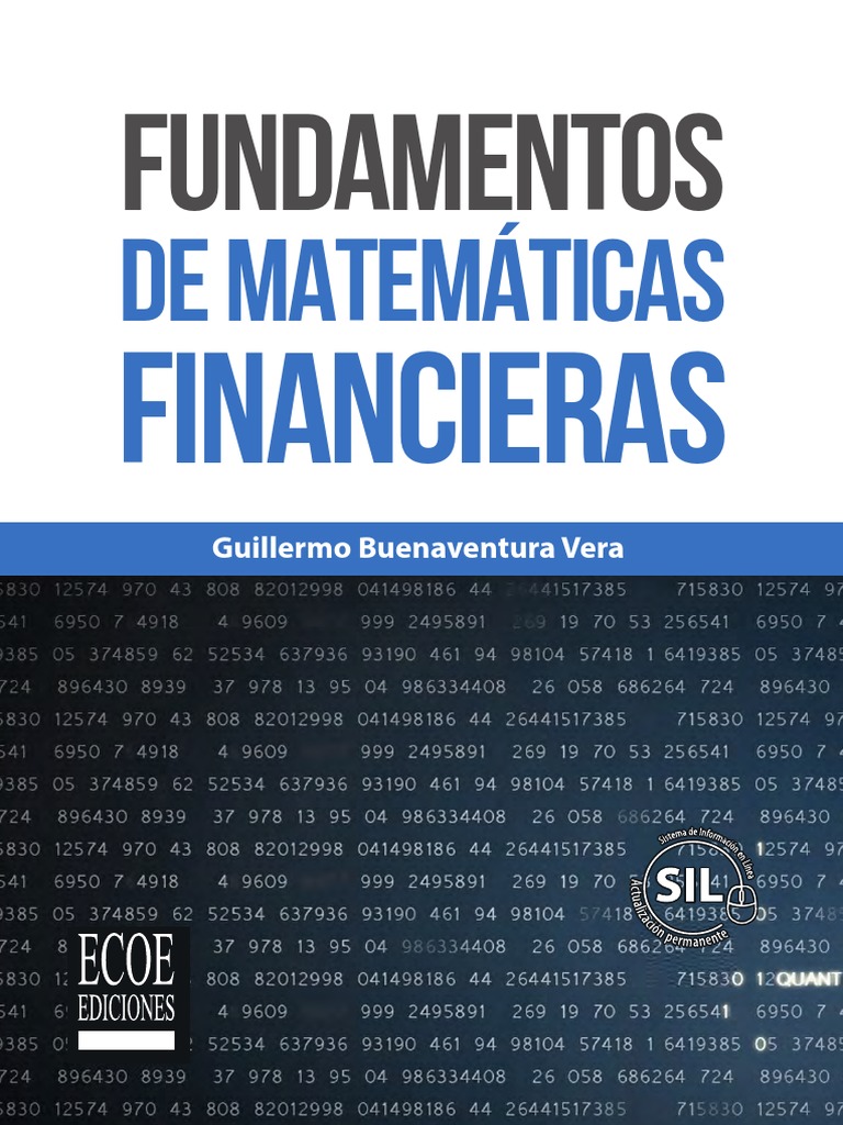 Matematicas Financieras de Guillermo Buenaventura | Descargar gratis ...