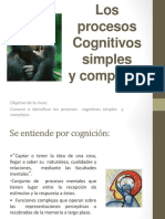 Los Procesos Cognitivos Simples y Complejos-1