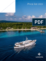 Wakatobi Price List Comprehensive PDF