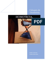 Geometria. HOMOTECIA