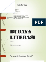 Budaya Literasi - Ervira