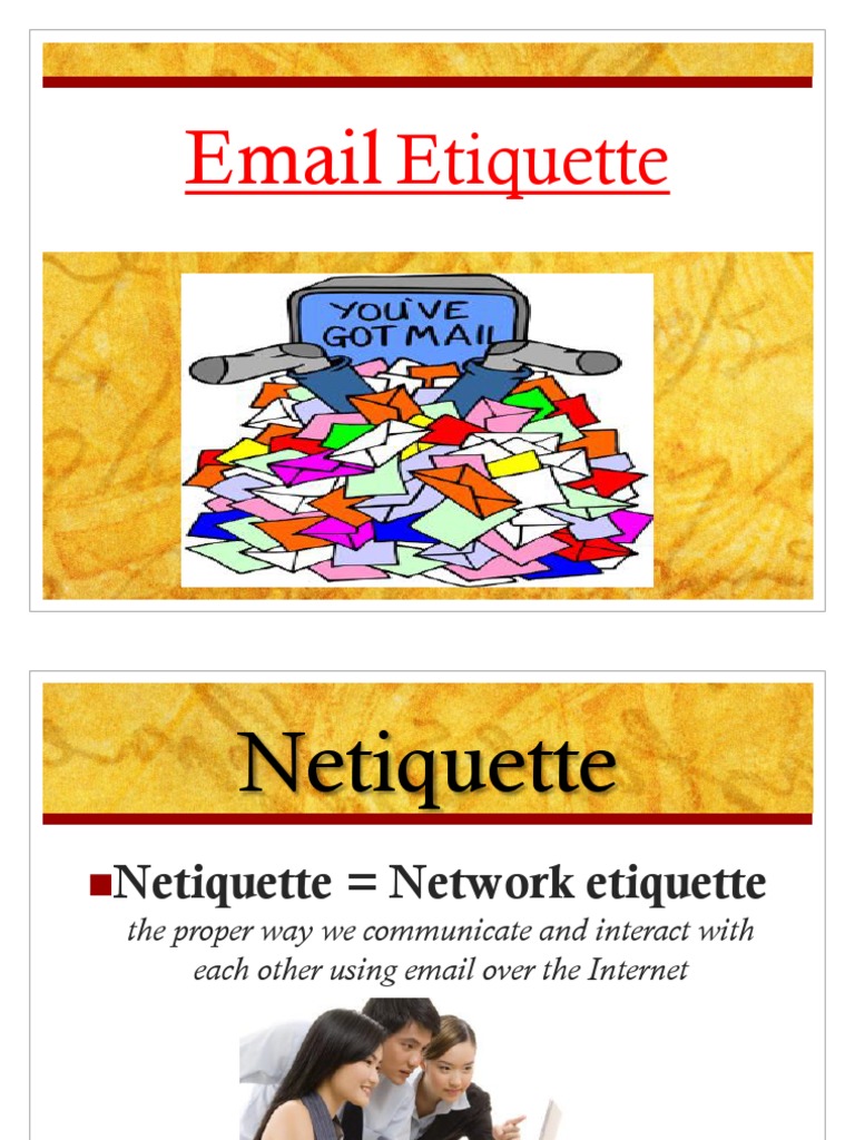 Netiquette | PDF | Cyberspace | Communication