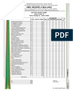 Absen Kelas X 2019 - 2020