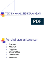 Teknik Analisa Keuangan