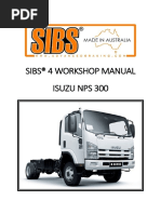 Sibs® 4 Workshop Manual Isuzu Nps 300