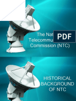 The National Telecommunications Commission (NTC)