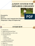 Anti-Collision System For Visually Impaired Childern