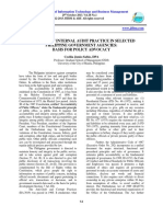 International Journal of Information Technology and Business Management examines internal audit practices in Philippine government agencies