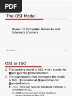 The OSI Model: Based On Computer Networks and Internets (Comer)