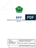 RPP Kelas 5 Tema 1 Sub 3 PB 4