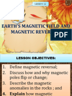 Earth'S Magnetic Field and Magnetic Reversals: Lesson 12