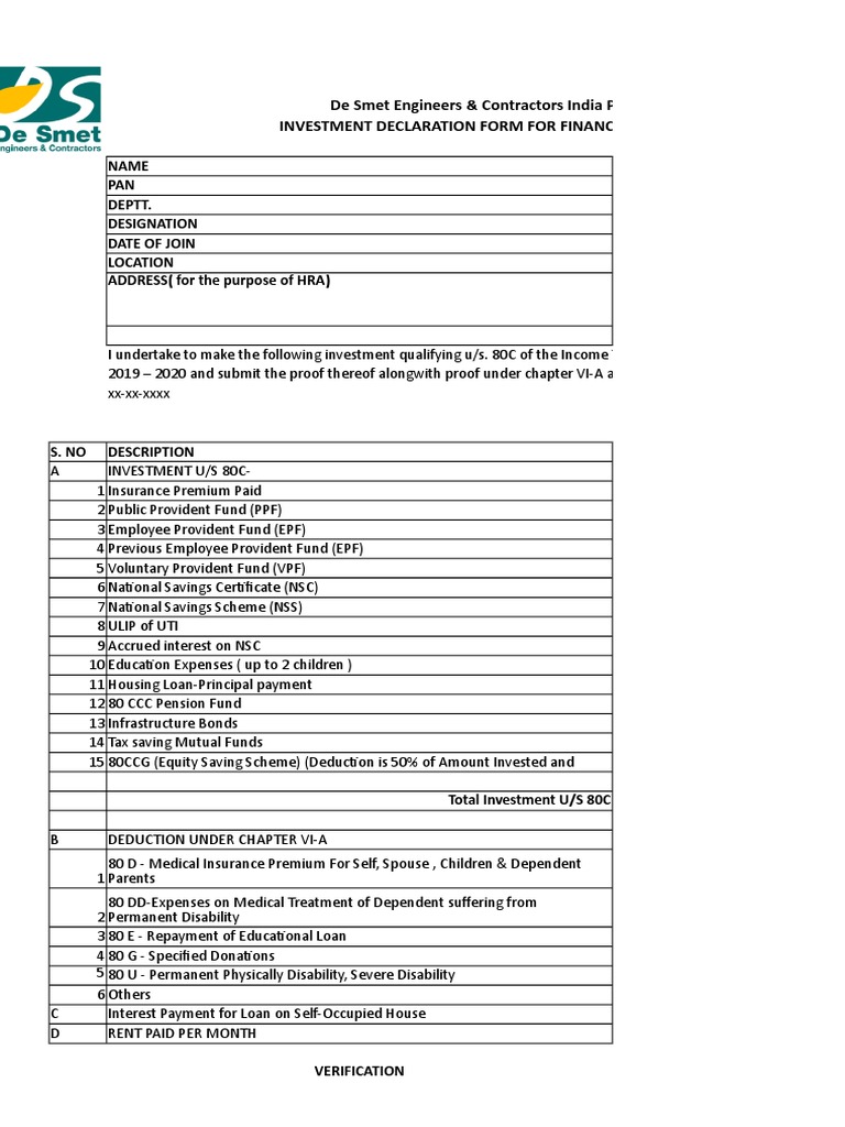 De Smet Engineers & Contractors India Private Limited Investment ...