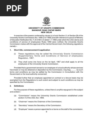 UGC Extension notice 