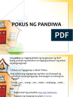 Pokus NG Pandiwa