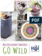 Meal Replacement Smoothies: GO Wild