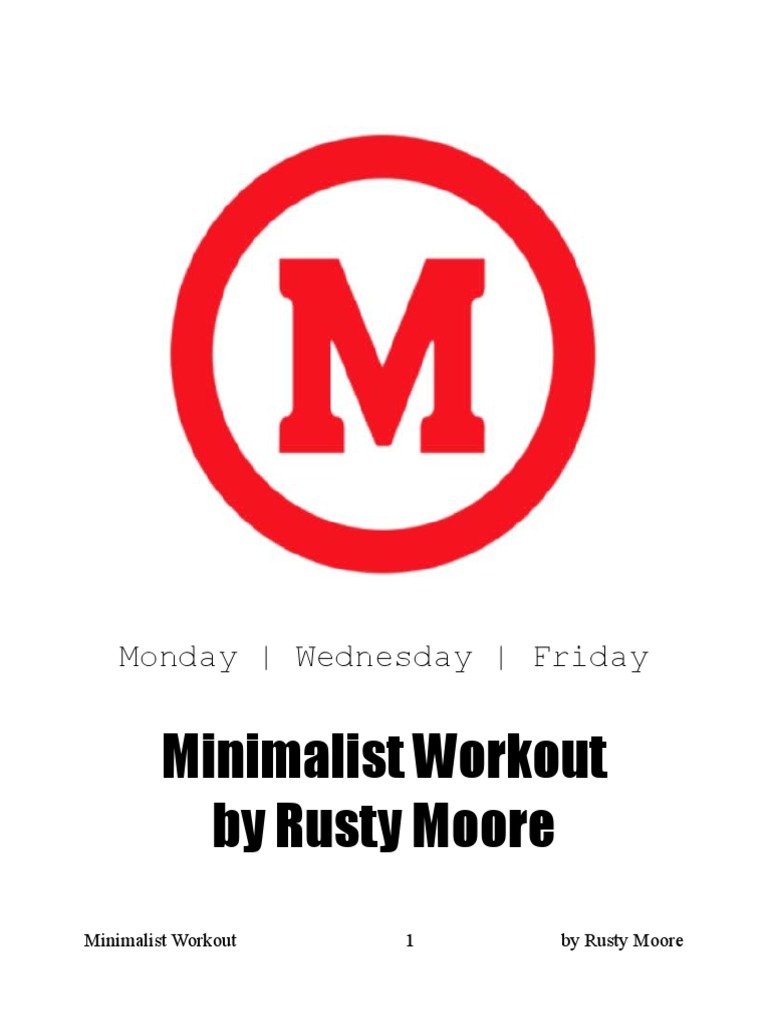 The Best Science-Based Minimalist Workout Plan (Under 45 Mins