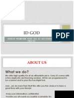 Id God: Order Premium Fake Ids at Affordable Prices