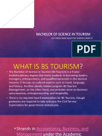 Bachelor of Science in Tourism: Let'S Know More About The Tourism Course