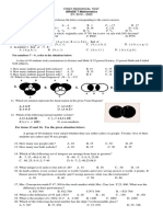 1st Periodic Test - Math 7