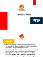 Manajemen Kinerja KASN - Purbalingga 2019