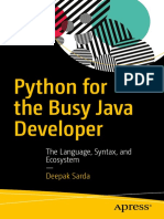 Python for the Busy Java Developer The Language, Syntax, and Ecosystem.pdf