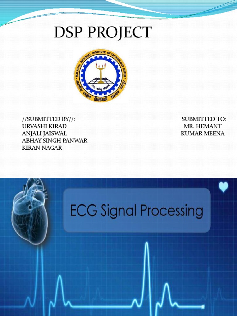 Signal Processing in ECG Analysis | PDF | Computers