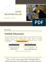 Pengantar Ilmu Ekonomi Islam