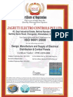 (Enifirote Ol Reginrafion: Jagrtiti Electro Controts PW - LTD