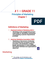 Principles of Marketing Chapter 1