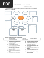 LONG QUIZ Oral Com - in Context