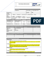 Section 1: Document Information: Date Version Project/Request# Change by Description of Change