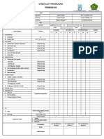 Rencana Form Checklist Besi, Bekisting, Cor UIII