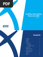 Cartilha Informativa Patrocinio BRB 2017