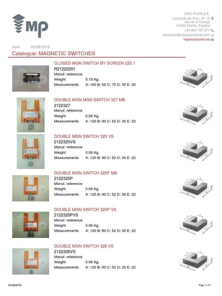 Cataloge Switches | PDF
