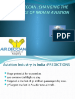Air Deccan:Changing The Face of Indian Aviation
