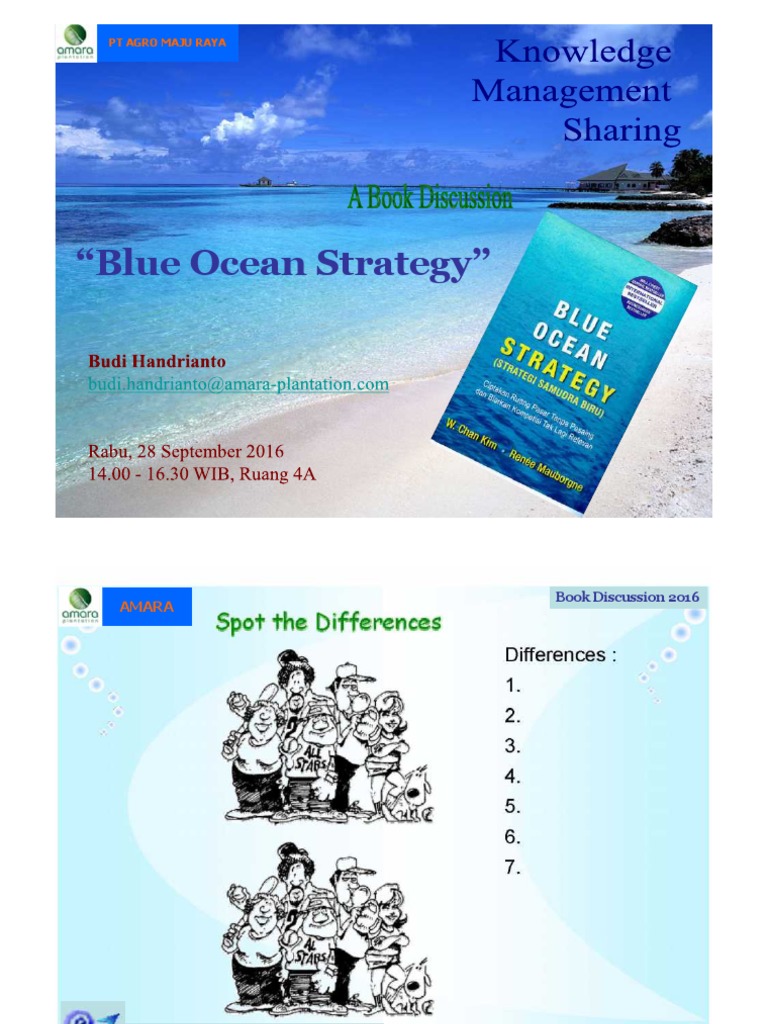 Blue Ocean Strategy | PDF | Business