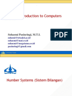 Introduction To Computers: Suhaemi Pasinringi, M.T.I