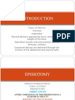 Episiotomy by Prof - Samuel