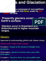 Glaciers & Glaciation: Ice Sheets, Moraines & Climate Change