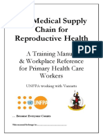 The Medical Supply Chain For Reproductive Health